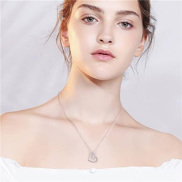 14K Gold Plated  Letter Heart Pendant 18+2 Inch Adjustable Chain Neckalaces - Picture 3 of 7